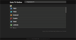 Desktop Screenshot of guiatvonline.com
